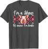 Funny Pig Show Mom For Mother's Day Funny Pig Show Mom T-Shirt - Black, Small, Unisex, Modern, Letter Print, Short Sleeve, T-Shirt, Perfect for Pig Show Moms, Mother's Day, Christmas, Halloween, Birthday - Dark Heather Grey