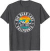 Vintage Style Big Bear Lake Retro 70s 80s Big Bear Lake California CA T-Shirt - Dark Heather Grey