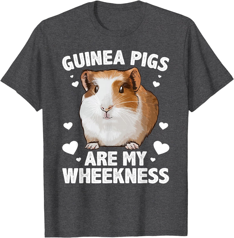 Guinea Pig Gift Guinea Pig Accessories & Stuff Funny Guinea Pig Design For Men Women Kids Guinea Pig Lovers T-Shirt - Dark Heather Grey