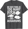Fishkeeper Humor Shirts & Apparel Funny Aquarium Fish Lover Shirt - Fish Tank Humor T-Shirt - Dark Heather Grey