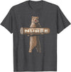 Cartba Nursing Co. Awesome Nurse Funny Saying | Fun Nursing Appreciation T-Shirt - Dark Heather Grey