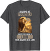 Lions Lion Lovers Shop Lions Lion T-Shirt - Dark Heather Grey