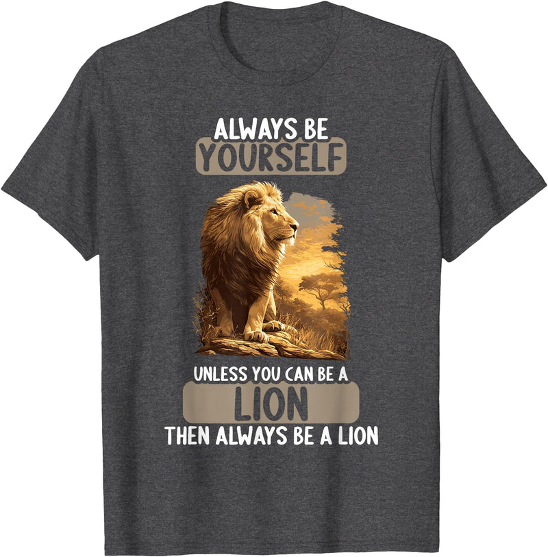 Lions Lion Lovers Shop Lions Lion T-Shirt - Dark Heather Grey