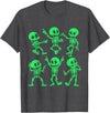 Dancing Skeletons by AlphaONE Dancing Skeletons Dance Challenge Girl Boys Kids Halloween T-Shirt - Dark Heather Grey