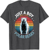 Polar Bear Shirts & Gifts for Boys Boys Polar Bear T-Shirt - Dark Heather Grey