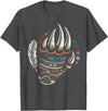 Native Indians Indigenous Bear Paw Clothing Men Native Heritage Month Proud Native American Bear Claws T-Shirt - Dark Heather Grey