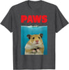 Paws Hamster Funny T-Shirt Parody | Hammy Lover Gifts T-Shirt - Dark Heather Grey