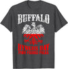 polish buffalo Dyngus Day Buffalo T-Shirt - Dark Heather Grey