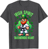 Buffalo Taekwondo Karate and Martial Arts Tees St Patricks Day Martial Arts Irish Spirit Taekwondo Heart T-Shirt - Dark