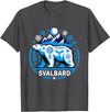 Svalbard Norway Trip Svalbard Polar Bear Norway Souvenir T-Shirt - Dark Heather Grey