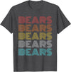 Bears Shirt Vintage Retro Apparel Retro Vintage Bears T-Shirt - Dark Heather Grey