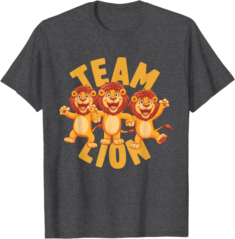 Lion Design for Lion Lovers Team Lion Stuff | Lion Costume | Products for Lion T-Shirt - Dark Heather Grey