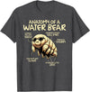 Tardigrade Water Bear Co Anatomy Of A Water Bear Funny Tardigrade T-Shirt - Dark Heather Grey