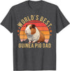 Guinea Pig Lovers Guinea Pig Tees Guinea Pig Shirt Worlds Best Guinea Pig Dad Furry Potato T-Shirt - Dark Heather Grey