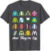 Funny Horse Racing Derby Day Men Women Race Tees and They're Off Horse Racing Derby Day Funny Men Women T-Shirt - Dark Heather Grey