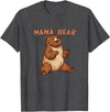 Happy Mama Bear Cool Vibes with Mama Bear Costume T-Shirt - Dark Heather Grey