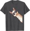 Ällamaco. Llama Alpaca Lama Sunglasses T-Shirt - Dark Heather Grey