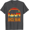 Aneisha Family Bear Matching Tee Uncle Bear Family Bear Matching T-Shirt - Dark Heather Grey