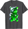 Urban Empyre Green Gummy Bear T-Shirt - Dark Heather Grey