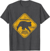 Animal Tees & Gift Idea Attention Falling Bears Animal Design Australia Gift Koala T-Shirt - Dark Heather Grey