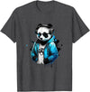 Panda Musik DJ Controller Gaming Panda Panda Music DJ Controller Gaming Panda T-Shirt - Dark Heather Grey