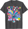 Peppa Pig Super Star Poster T-Shirt - Dark Heather Grey