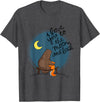 Little Squirrel Designs Cute I Love You To The Moon And Back Bear & Squirrel T Shirt T-Shirt - Dark Heather Grey
