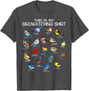 Funny Mens Bird Shirt Gifts For Birding Lovers This is my Birdwatching Shirt For Bird Lover & Birdwatcher T-Shirt - Dark Heather Grey