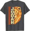 Hebrew Israelite Judah lion Lion of Judah Lion Hebrew Israelites jewish T-Shirt - Dark Heather Grey