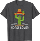 Cartba Horse Co. Funny Horse Lover Ranch Equestrian T-Shirt - Dark Heather Grey