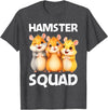 Cute Hamster Design for Men Women Kids Dwarf Hamster Lovers T-Shirt - Dark Heather Grey
