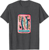 Coastal Nautical Sardine Apparel Co. Sardines Fish Tin Womens Salty Summer Fisherman Cute Top T-Shirt - Dark Heather Grey