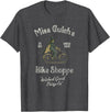 Pebble & Birch Collaborative Miss Gulch's Bike Shop, Distressed Funny Halloween T-Shirt - Dark Heather Grey
