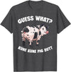 Kune Kune Pig Accessories & KuneKune Clothes Kune Kune Pig Breeder Plush Stuffed Animal Kunekune Pig T-Shirt - Dark Heather Grey