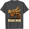 Bear Hug Wrestling Bear Hug - Wrestling bears T-Shirt - Dark Heather Grey