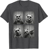 Funny Bear PhotoBooth Stuff Accessories & Gifts Bear PhotoBooth Sunglasses Funny Dab Bears Lover T-Shirt - Dark Heather Grey
