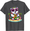 Hawaii Polar Bear Summer Costume For Women Men Polar Bear Hawaiian Costume Kids Summer Vacation Polar Bear T-Shirt - Dark Heather Grey