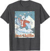 ICEE Bear Ice Boarding Just Chillin' T-Shirt - Dark Heather Grey