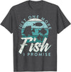 Fish Tank Aquarium Coral Reef Outfits And Gifts Aquarium Owner Just One More Fish I Promise Fish Keeping T-Shirt - Dark Heather Grey