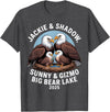Nature Wildlife Art Prints Jackie & Shadow Sunny & Gizmo Big Bear Lake 2025 Eagle T-Shirt - Dark Heather Grey
