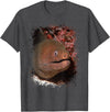 Eel Photo Aquarium Ocean Animal Splatter Art Moray Eel Photo Ocean Animal Splatter Art Aquarium Tee T-Shirt - Dark Heather Grey