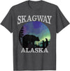 We Love Alaska - T-Shirts & Souvenirs Skagway Alaska - Polar Bear Penguin Souvenir Gift T-Shirt - Dark Heather Grey