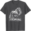 Horse Tee Horse T-Shirt - Straight - Dark Heather Grey