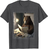 Bear reading a book Designs Bear reading a book T-Shirt - Dark Heather Grey