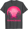 Smoky Mountains Tennessee Hike Outdoor Tennessee Bear Nature Outdoors T-Shirt - Dark Heather Grey