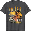 Claudia Williams Apparel Lion of Judah Lamb of God T-Shirt - Dark Heather Grey