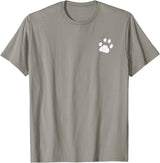 P&L Originals Cat paw print. Pocket style emblem. T-Shirt