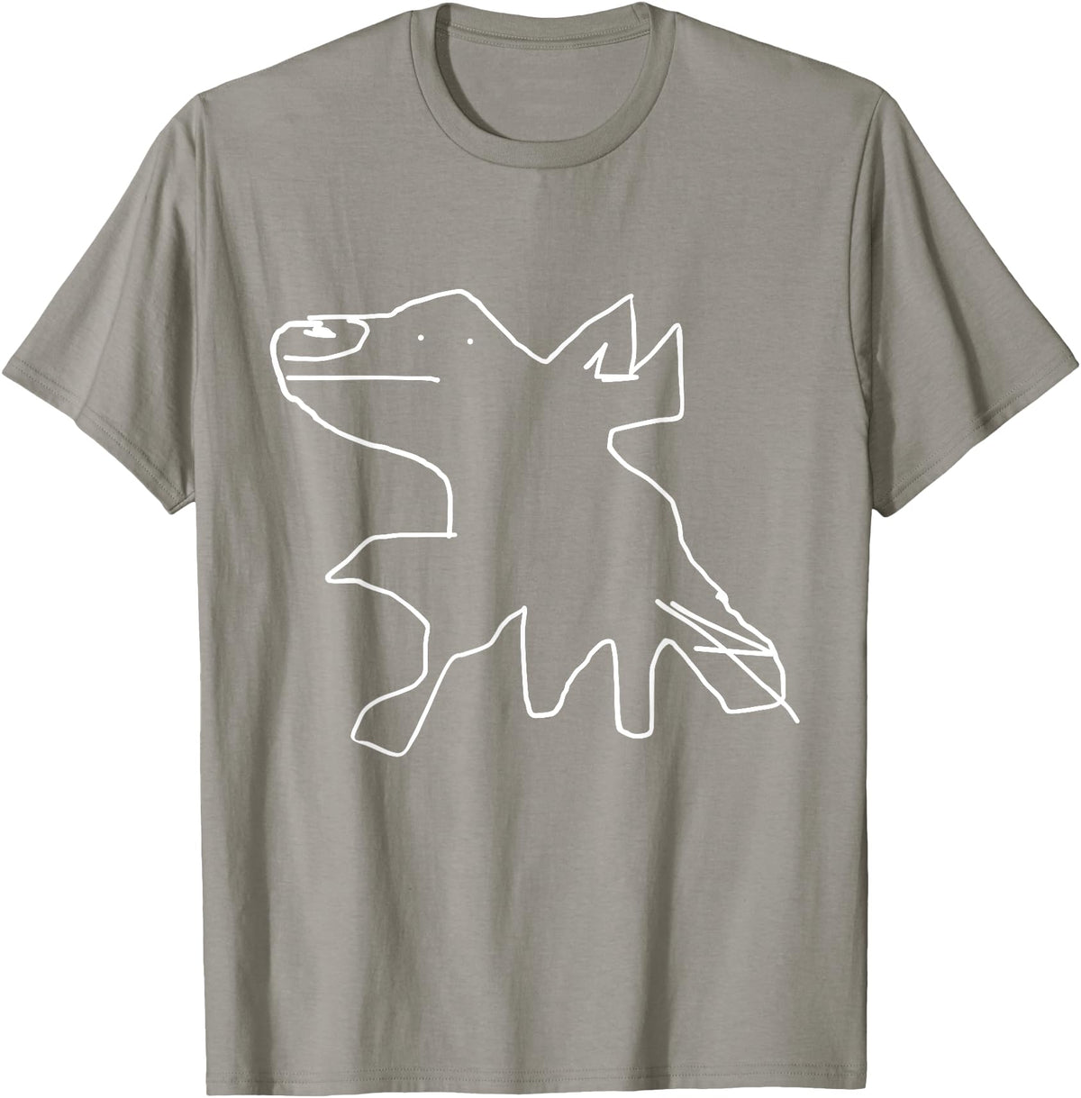 Funny drawings of animals, work and hobbies Horse T-Shirt - Slate Grey