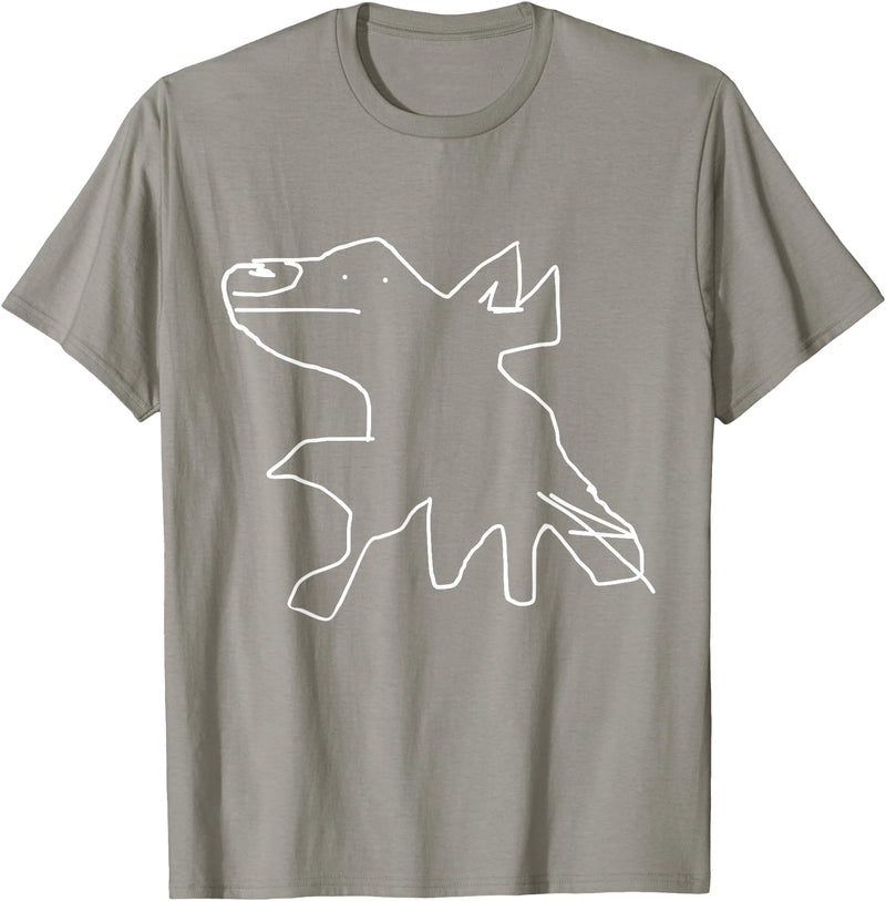 Funny drawings of animals, work and hobbies Horse T-Shirt - Slate Grey