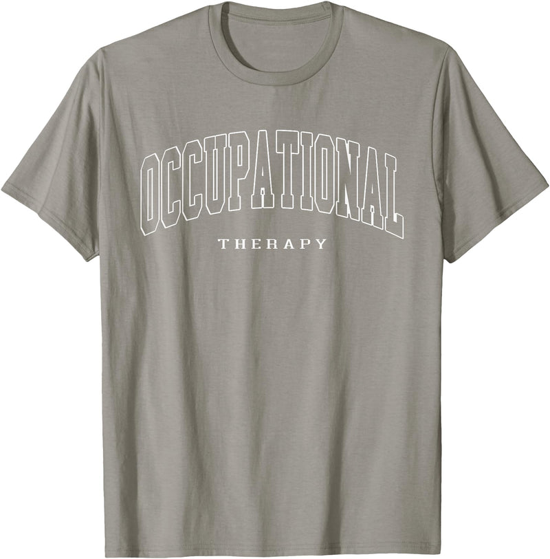 Vintage Pediatric Occupational Therapist Apparel Pediatric Occupational Therapy Occupational Therapist OT T-Shirt - Slate